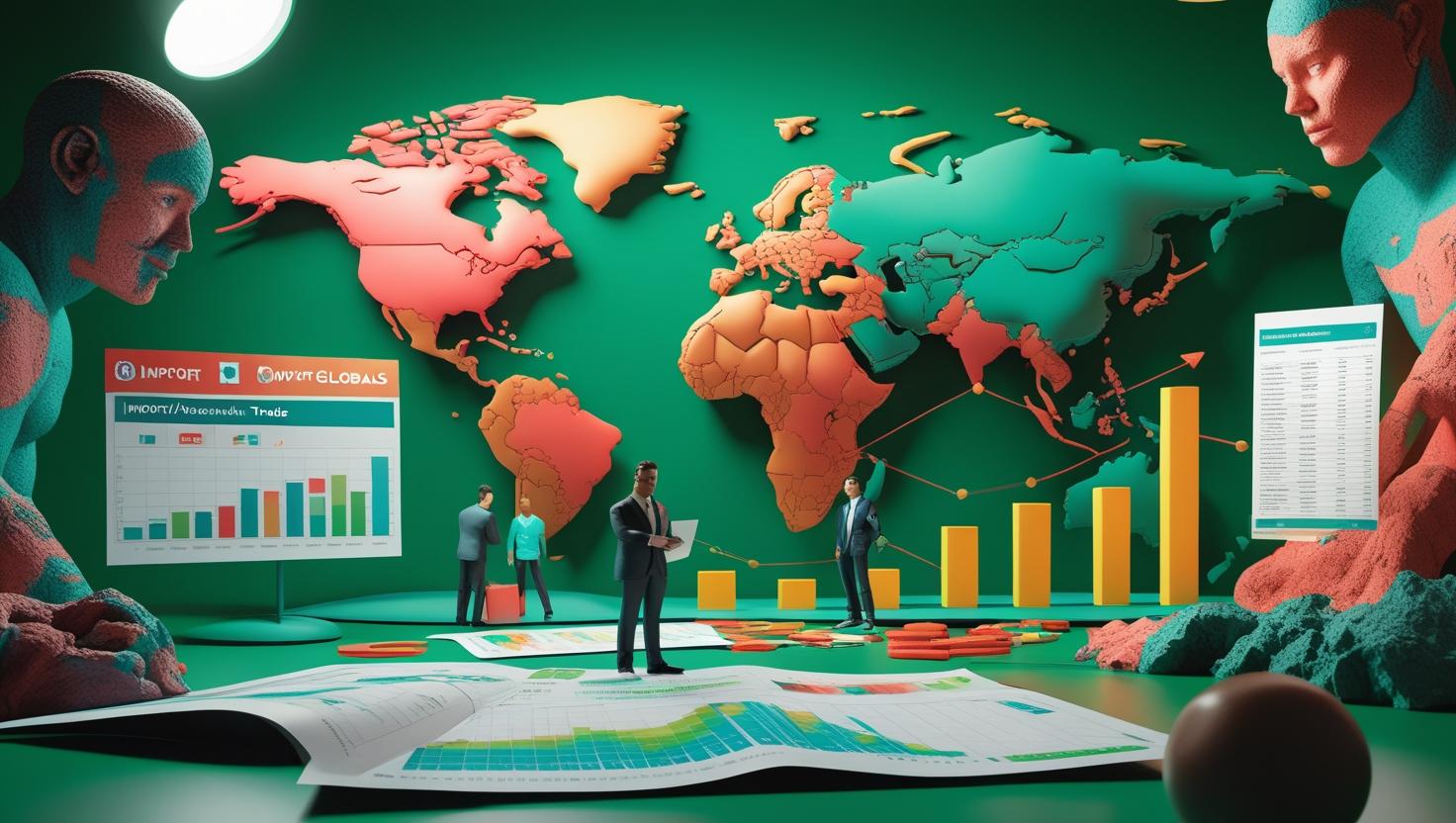 Global Import Export Map